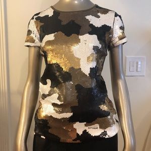 Michael Kors Sequin Top